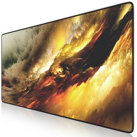 Titanwolf Gaming Mauspad, 900 x 400mm XXL Mousepad, verbessert