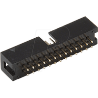 BKL Electronic BKL 10120554 Stiftleiste ohne Auswurfhebel Rastermaß: 2.54mm