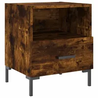 VidaXL Nachttisch Räuchereiche 40x35x47,5 cm Holzwerkstoff vidaXL