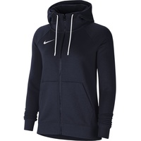 Nike Park 20 Fleece Kapuzenjacke Damen obsidian/white/white L