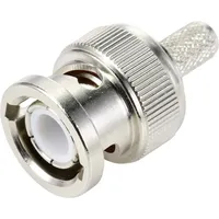 TRU Components TC-10101472 BNC-Steckverbinder Stecker, gerade 50 ω 1