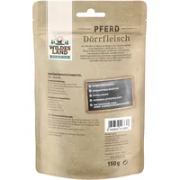 Wildes Land Pferd Dörrfleisch 150 g