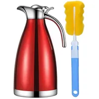 HSTYAIG Edelstahl Thermoskanne, Teekanne, Kaffeekanne, und Isolierkanne mit 18