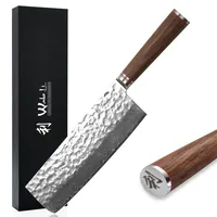 Wakoli Nussbaum Damast Nakirimesser I 16,5 cm Klinge I