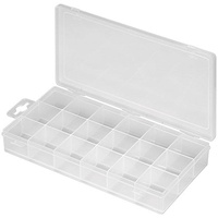 Goobay Plastikleerbox mit 18 Fächern