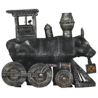 Cowparade Moo Choo All Aboard - Cowparade Kuh Medium