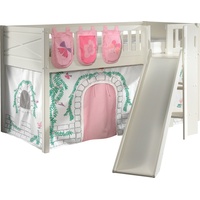 Vipack Hochbett »Scott«, (Made in Europe), m. Rutsch-/Leiterturm, LF