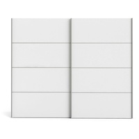 VCM Veto Schiebetürenschrank B243 cm 2 Türen weiß.