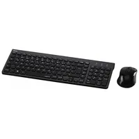 Hama Funk-Tastatur mit Maus Set kabellos (leise Computer-Tastatur mit