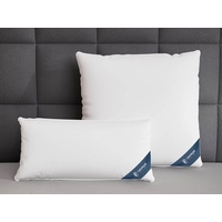 Casimum 3-Kammer-Daunenkissen 40 x 80 cm Weiß