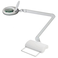 Lumeno LUM 72136180GR - Lupenleuchte, LED, Ø 127 mm,