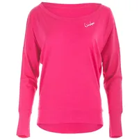 Winshape Damen Ultra leichtes Modal-longsleeve MCS002 Longsleeve, Deep-pink, XS