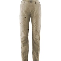 Fjällräven Travellers MT Zip-Off TRS W Hose, Hellbeige, 48