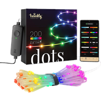 Twinkly Dots Lichterkette transparent 200x RGB (TWD200STP-TEU)