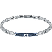 Maserati Armband Edelstahl blau JM423AVD27 Größe 21,5 cm