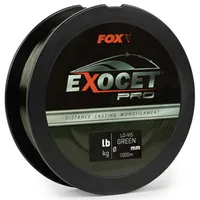 Fox Exocet Pro Monofilament Lo-Vis Green 0.400mm 23lbs -
