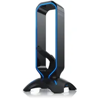 Titanwolf Kopfhörerständer mit 2 x USB 3.2 und Mausbungee