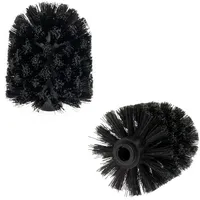 Bremermann Ersatz-Bürstenköpfe 2-tlg. Set für Wand-WC-Bürsten rund und eckig