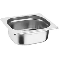 Vogue GN-Behälter Edelstahl 6,5cm GN1/6