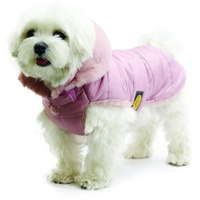 Fashion Dog Hunde-Steppmantel für Malteser - Rosa 36 cm