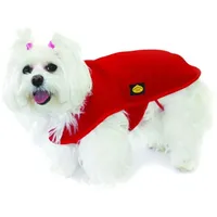 Fashion Dog Fleece-Hundemantel - Rot 55 cm 1 St