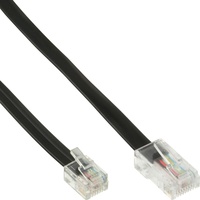 InLine Modularkabel, RJ45 zu RJ11 Stecker / Stecker, 4adrig,