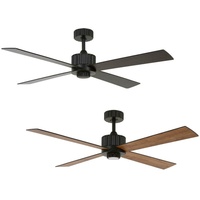 BEACON Newport 132 cm LED Deckenventilator schwarz