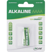 InLine Alkaline Batterien , AAAA, 2er