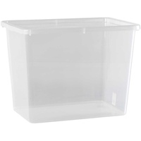  Aufbewahrungsbox CAESAR, Transparent - Kunststoff - 80 Liter -