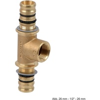 Geberit Mepla T-Stück 90 Grd. m. IG 20 mm