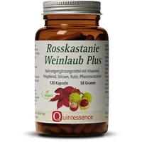 Quintessence Wissen, was gut tut. Rosskastanie Weinlaub Plus Kapseln