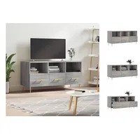 VidaXL TV-Schrank Grau Sonoma 102x36x50 cm Holzwerkstoff