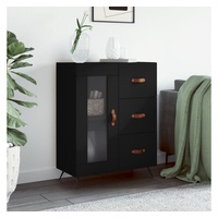 VidaXL Sideboard Schwarz 69,5x34x90 cm Holzwerkstoff