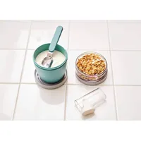Mepal Ellipse Lunchpot + Faltbarer Löffel Vivid Blue