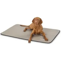 Knuffelwuff Hundematte Cheyenne Kunstleder L 95 x 60cm Taupe