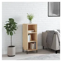 VidaXL Sideboard Sonoma-Eiche 34,5x32,5x90 cm Holzwerkstoff