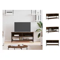 VidaXL TV-Schrank Braun Eichen-Optik 100x35x45 cm Holzwerkstoff - Entertainment-Center