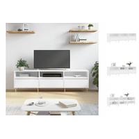 VidaXL TV-Schrank Weiß 150x30x44,5 cm Holzwerkstoff