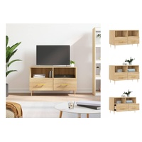 VidaXL TV-Schrank Sonoma-Eiche 80x36x50 cm Holzwerkstoff