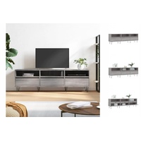 VidaXL TV-Schrank Grau Sonoma 150x30x44,5 cm Holzwerkstoff