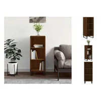 VidaXL Sideboard Braun Eichen-Optik 34,5x32,5x90 cm Holzwerkstoff