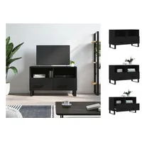 VidaXL TV-Schrank Schwarz 80x36x50 cm Holzwerkstoff