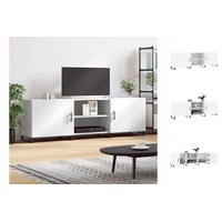 VidaXL TV-Schrank Weiß 150x30x50 cm Holzwerkstoff