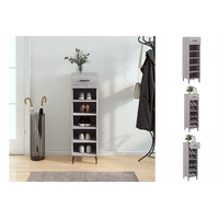 VidaXL Schuhschrank Grau Sonoma 30x35x105 cm Holzwerkstoff