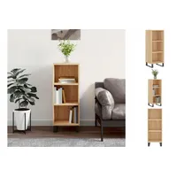 VidaXL Sideboard Sonoma-Eiche 34,5x32,5x90 cm Holzwerkstoff