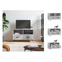 VidaXL TV-Schrank Betongrau 80x36x50 cm Holzwerkstoff