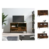 VidaXL TV-Schrank Räuchereiche 80x36x50 cm Holzwerkstoff