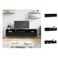 VidaXL TV-Schrank Schwarz 150x30x44,5 cm Holzwerkstoff