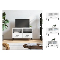 VidaXL TV-Schrank Weiß 80x36x50 cm Holzwerkstoff