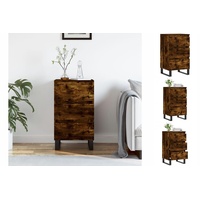 VidaXL Sideboard Räuchereiche 40x35x70 cm Holzwerkstoff
